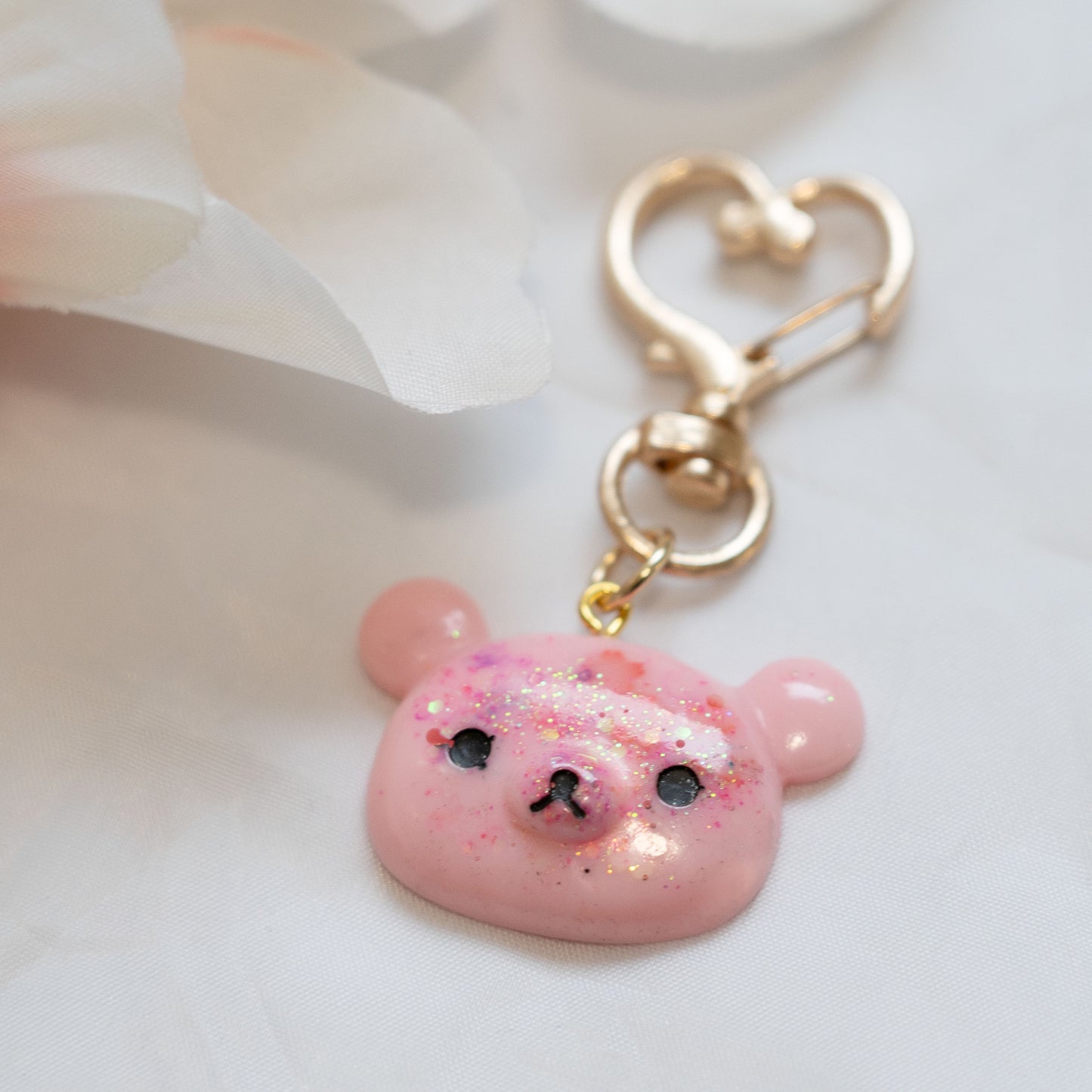 Sakura Rilakkuma Keycharm