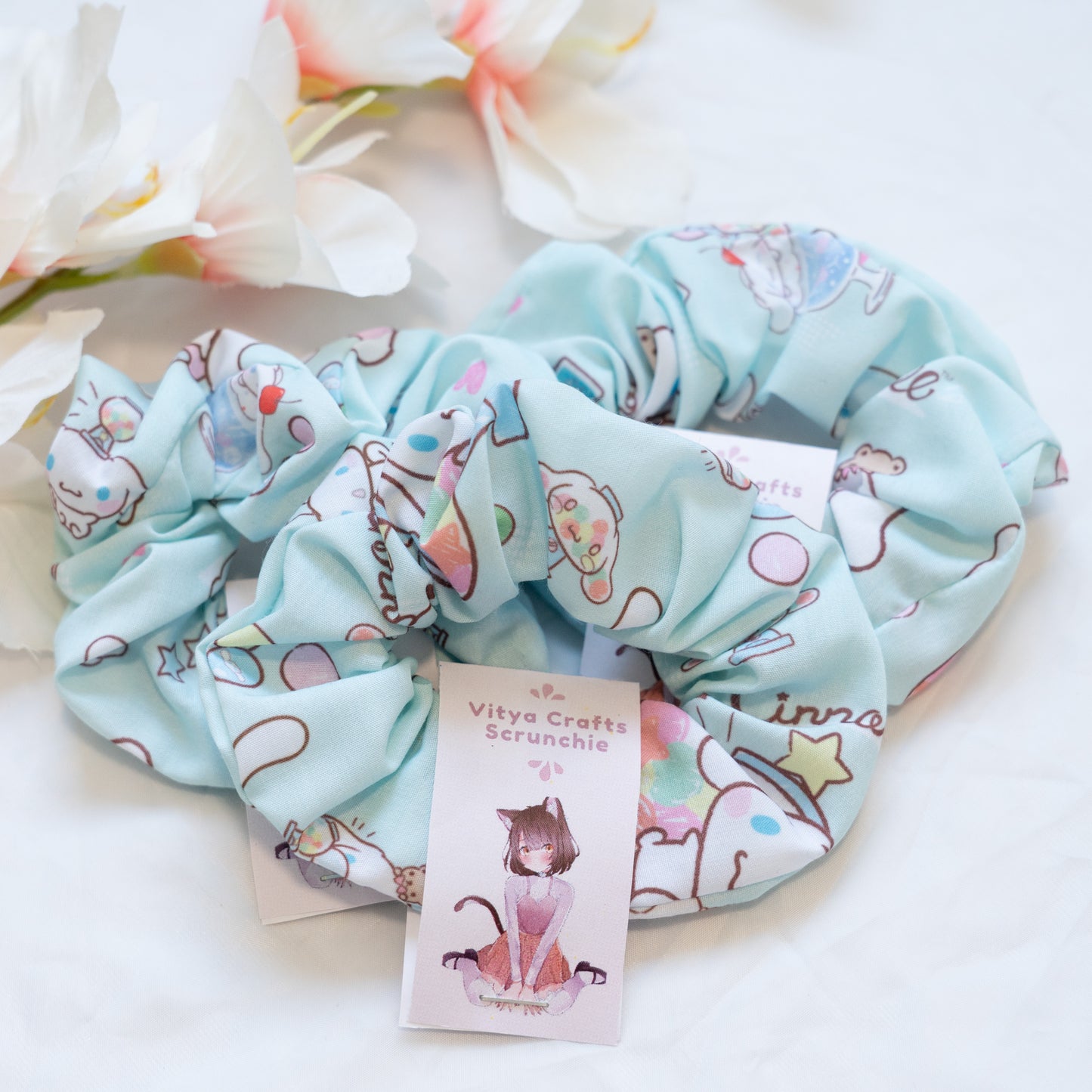 Cinnamoroll Scrunchies | Blue