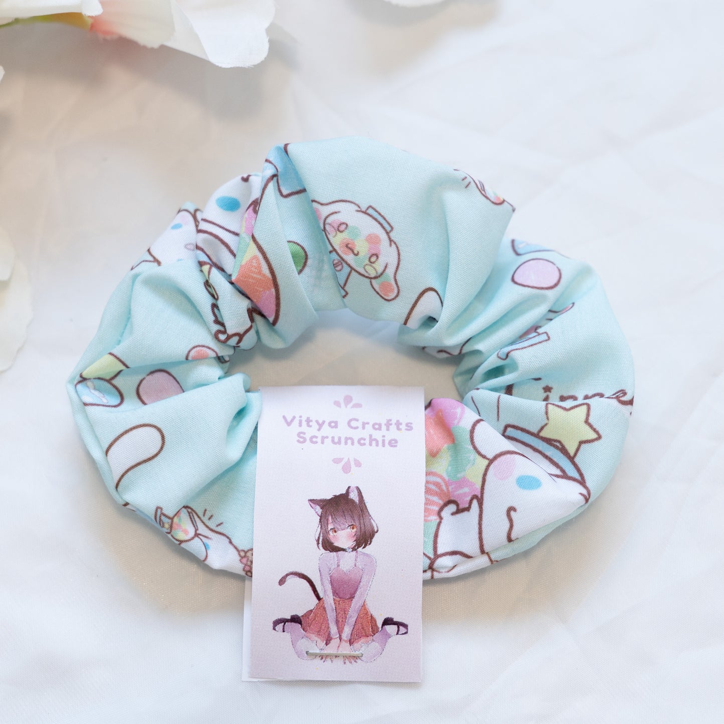 Cinnamoroll Scrunchies | Blue